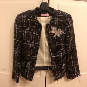 VIEW Tweed jacket with 3/4 sleeves